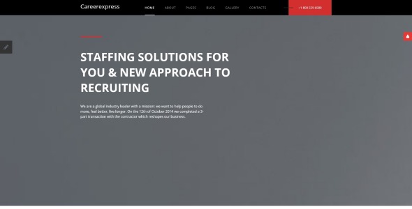 шаблон careerexpress joomla