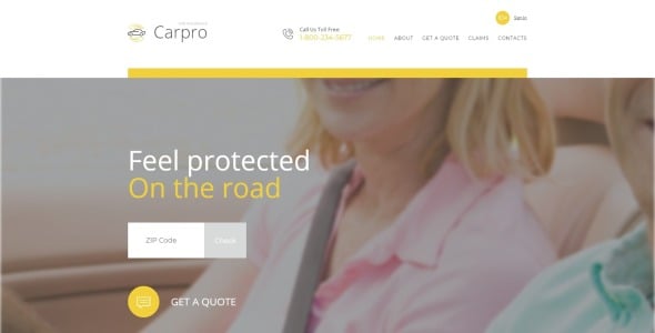 шаблон сайта carpro