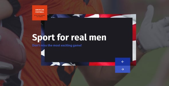 регби отзывчивый шаблон целевой страницы