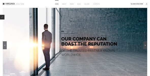 шаблон virginia joomla