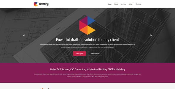 разработка адаптивного шаблона сайта