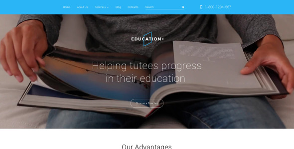 образовательный шаблон drupal