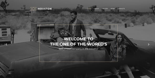 хьюстон wordpress тема