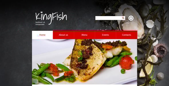 kingfish drupal шаблон