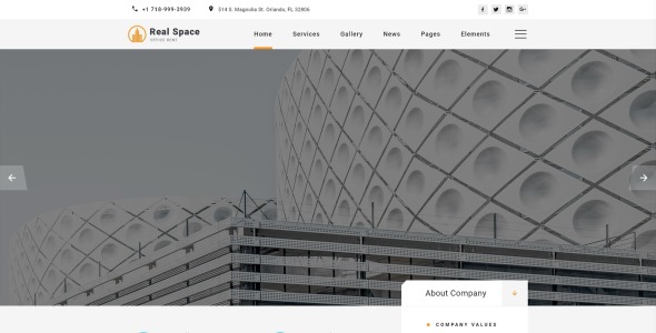 недвижимость современный многостраничный html5 шаблон сайта