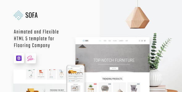 агентство дизайна интерьера многостраничный html шаблон сайта