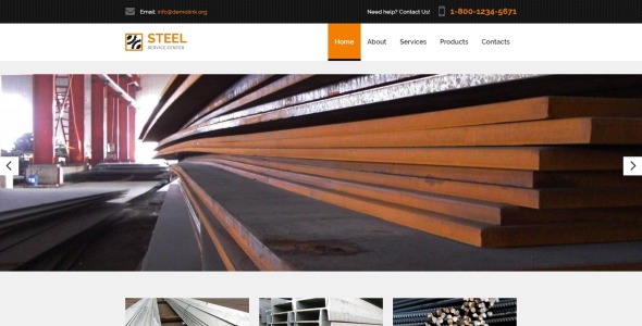 сервисный центр отзывчивый современный html шаблон сайта