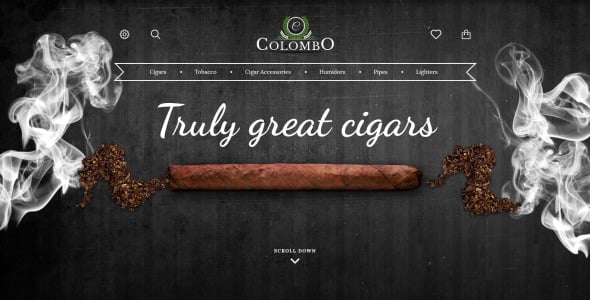 табак отзывчивый prestashop тема