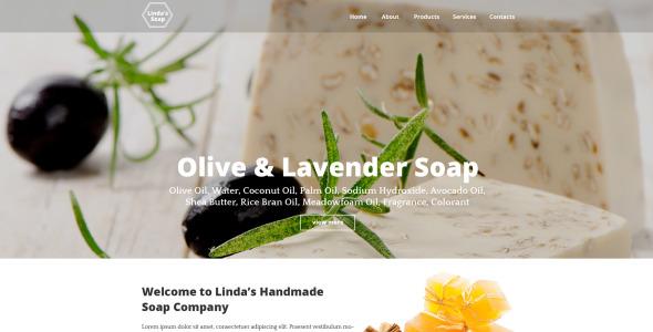 ремесла отзывчивый шаблон сайта