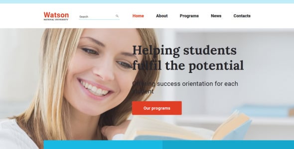 шаблон образовательного сайта