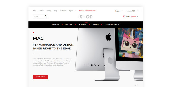 тема ishop prestashop