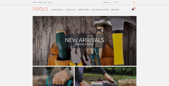 инструменты тема prestashop