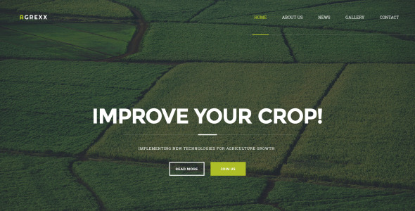 шаблон сайта agrexx