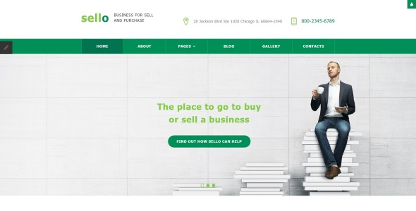 бизнес отзывчивый шаблон joomla