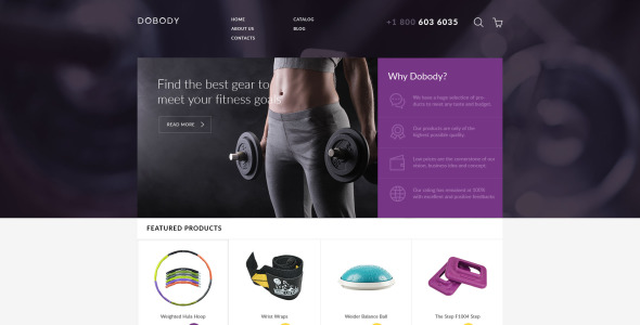 шаблон dobody virtuemart