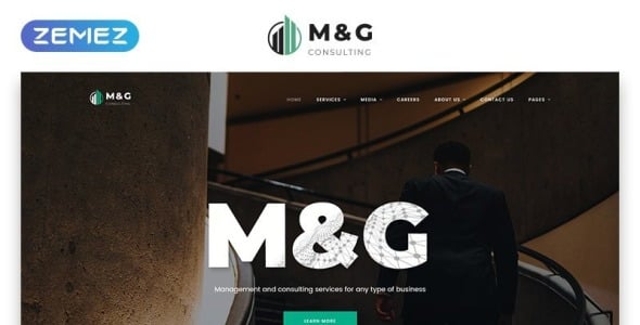 консультационный многостраничный шаблон html5 сайта