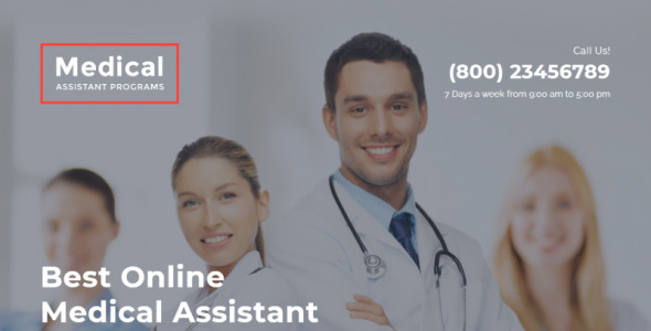 медицинская школа чистый html шаблон целевой страницы