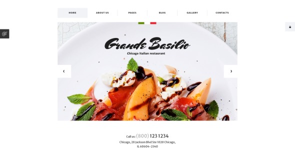 отзывчивый шаблон joomla для кафе и ресторанов