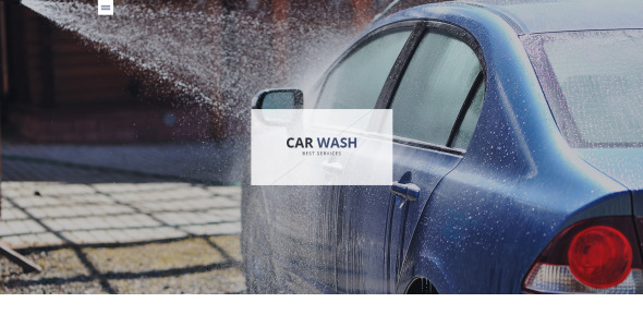 адаптивный шаблон сайта автомойки