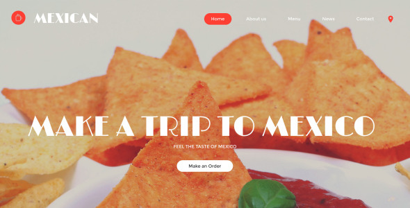 мексиканский шаблон сайта