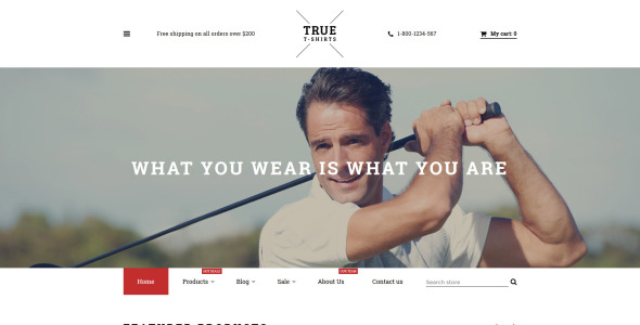 рубашки shopify тема