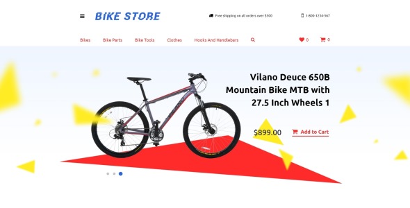 велоспорт отзывчивый шаблон opencart