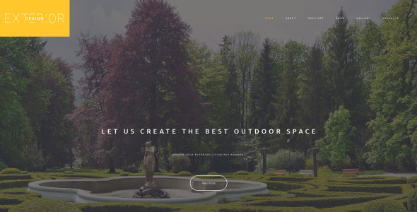 внешний дизайн адаптивный шаблон сайта