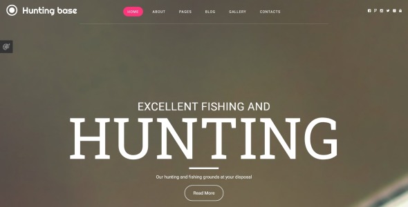 охотничий шаблон joomla