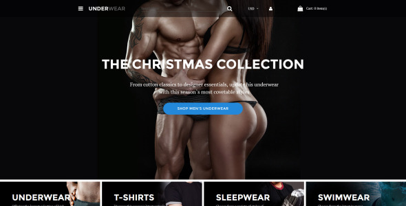 нижнее белье для мужчин тема shopify