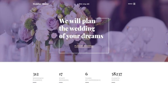 свадебный магазин отзывчивый шаблон сайта