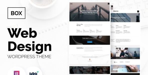 веб дизайн многоцелевая современная тема wordpress elementor