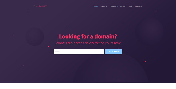 шаблон сайта chisonix