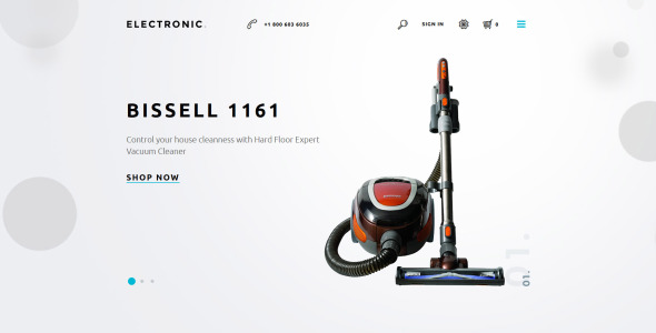 магазин электроники отзывчивый prestashop тема