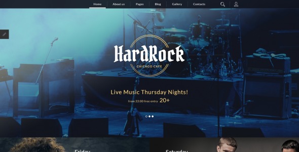 шаблон hardrock joomla