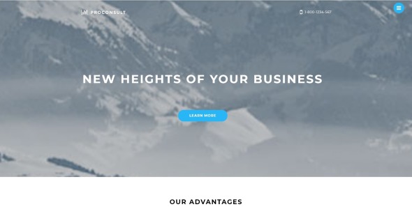 шаблон proconsult joomla