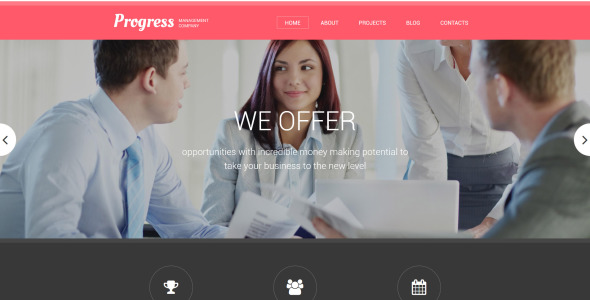 прогресс шаблона drupal