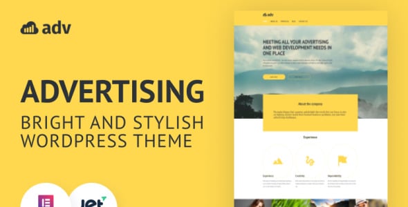 adv wordpress тема