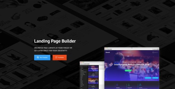 планировщик событий отзывчивый шаблон целевой страницы