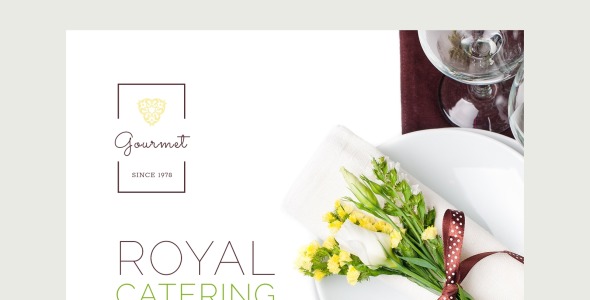 шаблон целевой страницы для гурманов