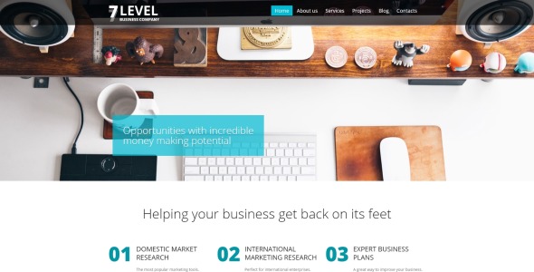 7 уровневая тема wordpress