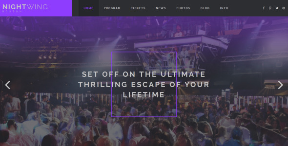 ночной клуб moto cms 3 шаблон