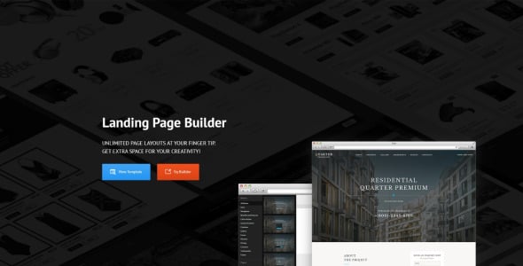 адаптивный шаблон целевой страницы недвижимости