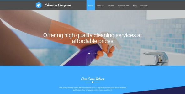 очистка шаблона moto cms 3