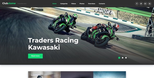 спортивная гоночная тема wordpress