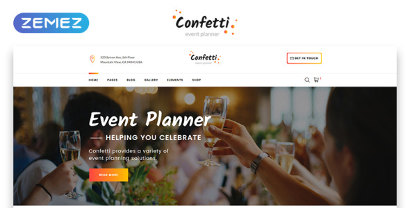магазин подарков многостраничный элегантный html шаблон сайта