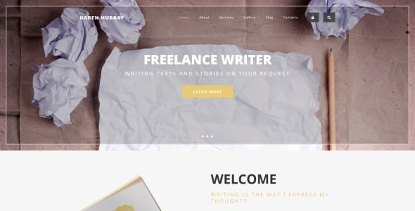 фриланс-писатель drupal шаблон