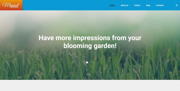 мануэль wordpress тема