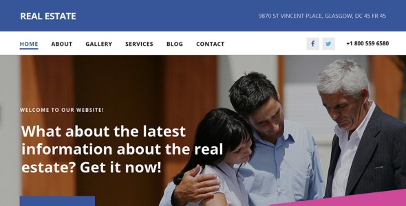 управление недвижимостью moto cms 3 шаблон