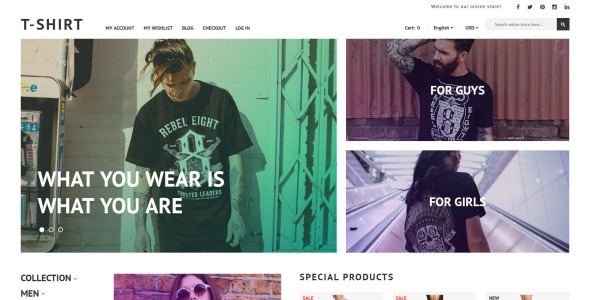 рубашка magento тема