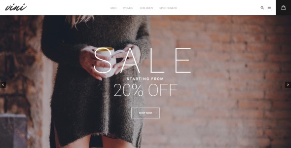 тема модного магазина magento